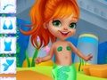 Játék Mermaid papírbaba öltöztetős  online