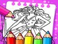 Játék Barbie kifestőkönyv  online