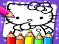 Játék Hello Kitty kifestőkönyv  online