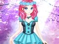 Játék Anime Kawaii: Aranyos öltöztetős játék  online