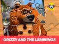 Játék Grizzy és a Lemmings kirakós bolygó  online
