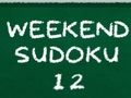 Játék Hétvégi Sudoku 12  online
