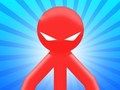 Játék Red Stickman vs Monster School online