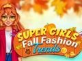 Játék Super Girls őszi divattrendek  online