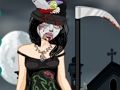 Játék Halloween lány öltöztetős  online