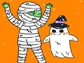 Játék Halloween Monsters Jigsaw online