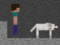 Játék Steve és Wolf  online