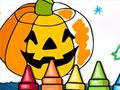 Játék Halloween színező játékok  online
