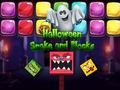 Játék Halloween kígyó és blokkok  online
