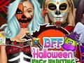 Játék BFF Halloween arcfestés  online