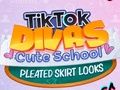 Játék TikTok Divas Aranyos iskolai redőzött szoknya megjelenés  online