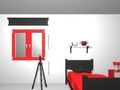 Játék A fehér szoba 3D  online