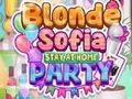 Játék Szőke Sofia Stay at Home Party  online