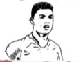 Játék Ronaldo kifestőkönyv  online