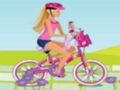 Játék BARBIE KERÉKPÁRON lovagol  online