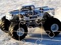 Játék Téli Monster Truck rejtvények  online