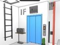 Játék Lift szoba menekülés  online