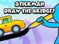 Játék Stickman rajzolja meg a hidat  online