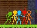 Játék Stickman Parkour 2: Szerencsés blokk online