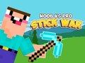 Játék Noob vs Pro Stick War online