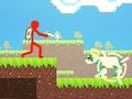 Játék Red Stickman vs Monster School 2 online