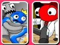 Játék Rainbow Friends kifestőkönyv  online