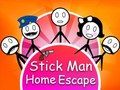Játék Stickman otthoni menekülés online