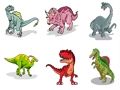 Játék Dinoszaurusz kártyák  online