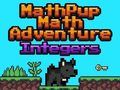 Játék Mathpup matematikai kaland egész számok online