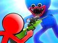 Játék Stickman vs Huggy Wuggy online