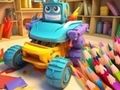 Játék Kifestőkönyv: Transforming Car Robot  online