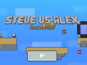 Játék Steve vs Alex Rocketman online