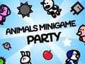 Játék Állatok Minigame Party online