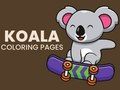 Játék Koala színező oldalak  online