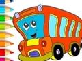 Játék Kifestőkönyv: Busz  online