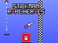Játék Stickman kötélhősök  online