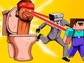 Játék Skibidi WC és Nubik túlélők  online