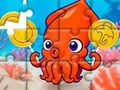 Játék Jigsaw puzzle: tintahal játék online