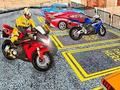 Játék Nehéz kerékpárok városi parkolási játék 3d online