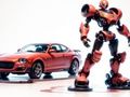Játék Kifestőkönyv: Robot és autó  online