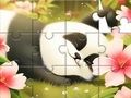 Játék Jigsaw Puzzle: Alvó Panda  online