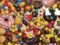 Játék Jigsaw Puzzle: Csokoládé  online
