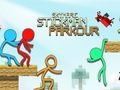 Játék Stickman Parkour mester  online