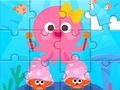 Játék Jigsaw Puzzle: Aranyos polip  online