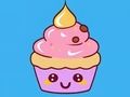 Játék Kifestőkönyv: Cupcake  online