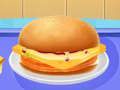 Játék Hamburger főzős játék  online