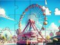 Játék Jigsaw Puzzle: Vidámpark  online