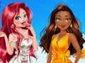 Játék Flash kvíz Princess vs Princess  online