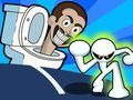 Játék Stickman vs Skibidi WC  online