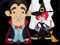 Játék Halloween kezelésére barátok menekülni  online